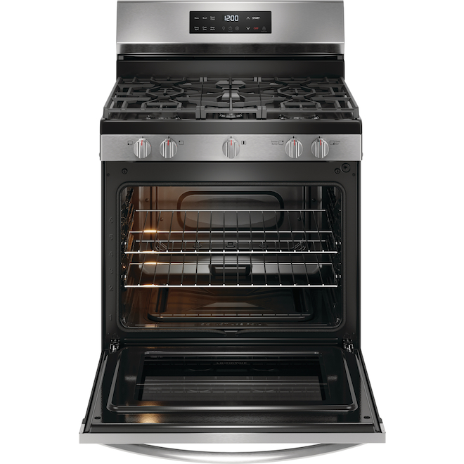 Frigidaire In Burner Ft Steam Cleaning Freestanding Gas Range