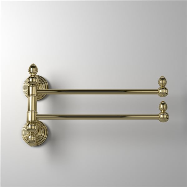 Allied Brass Waverly Place Collection Swing Arm Towel Rail In