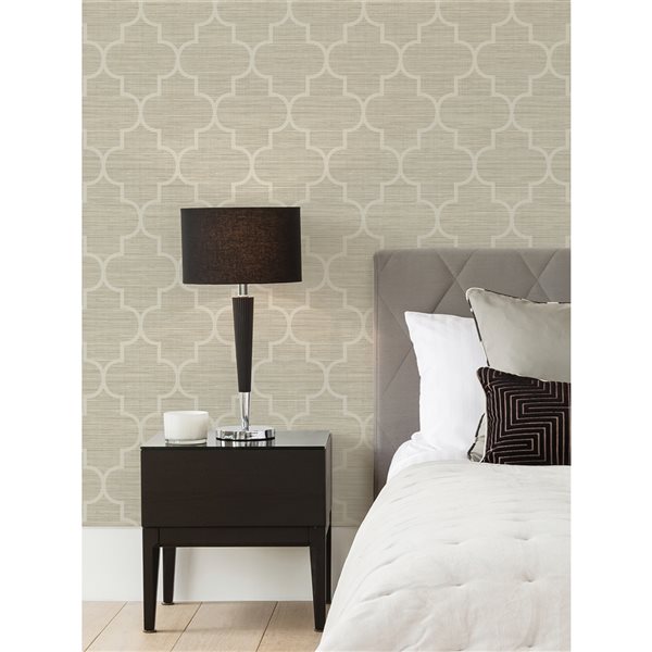 Nuwallpaper Sq Ft Brown Vinyl Textured Abstract D Self