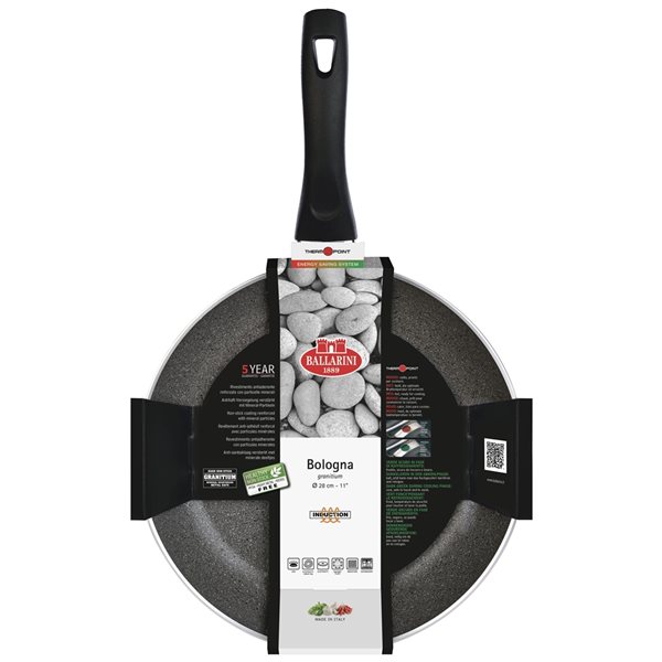 Ballarini Bologna Granitium In Black Aluminum Fry Pan Rona