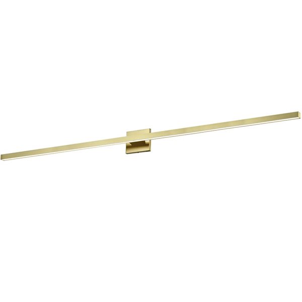 Dainolite Arandel W Led In Deep Aged Brass Vanity Light With White