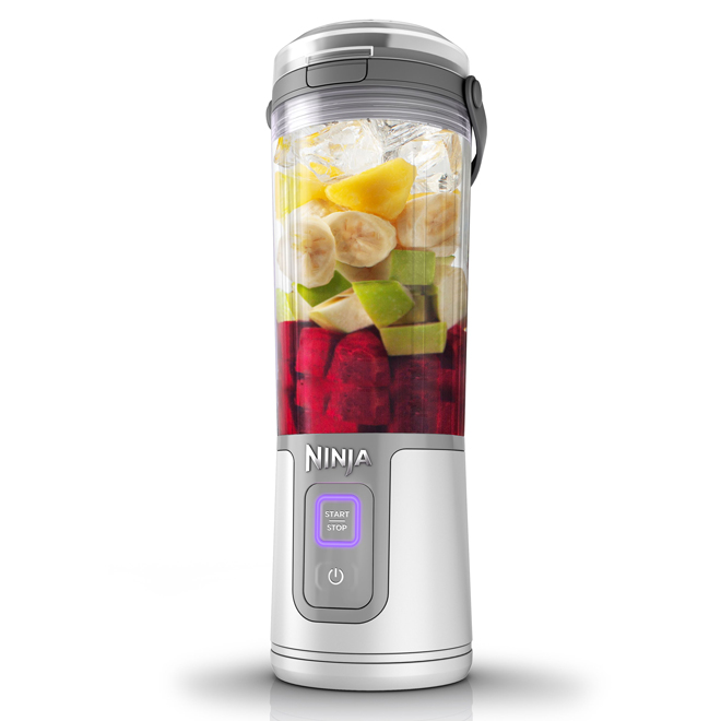 NINJA Blast 18 Oz. Single Speed Denim Blue Portable Blender