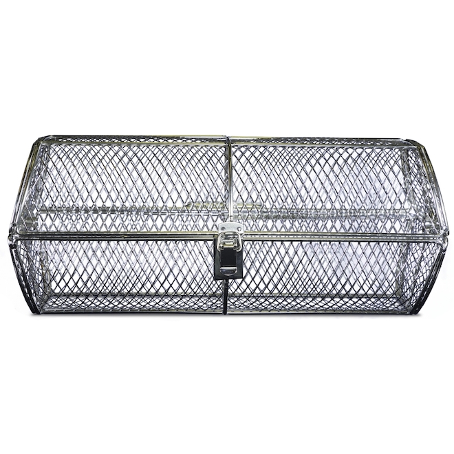 BBQ Québec Rotiss-O-Max Rotisserie Basket in Stainless Steel