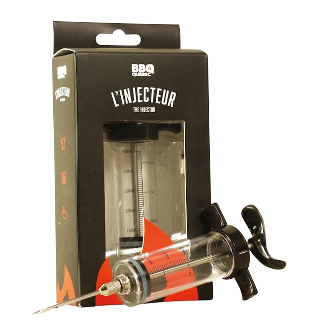 BBQ QUEBEC BBQ Québec The Marinade Injector in Stainless Steel for Meat ...