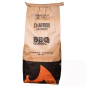 Charbon de bois franc en morceaux BBQ Québec 8 kg, chêne