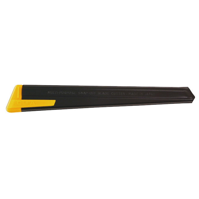 Olfa Multi-Purpose Precision Knife - 9-mm - Metal - Black and Yellow