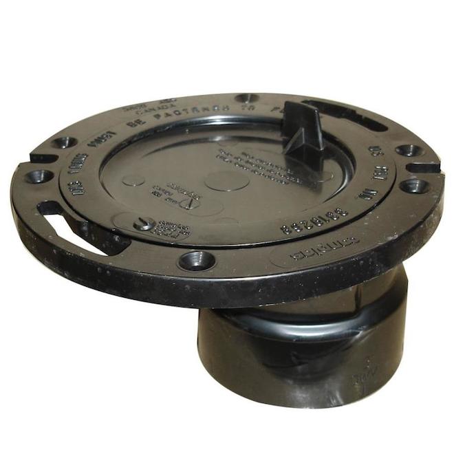 4-in x 3-in Dia. ABS Offset Closet Flange Fitting