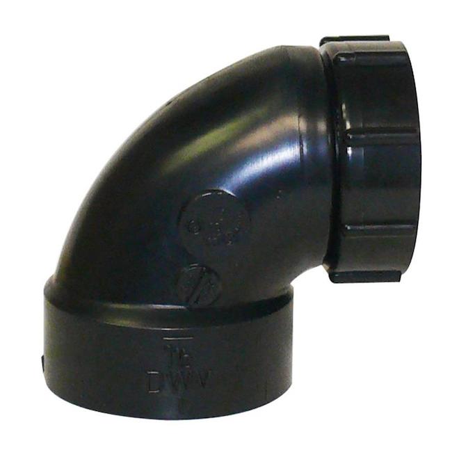 1-1/2-in Dia. 90-Degree ABS Trap Adapter Fitting