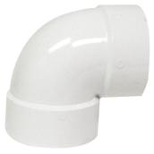 Canplas 4-in Dia 90-Degree PVC Sewer Drain Elbow