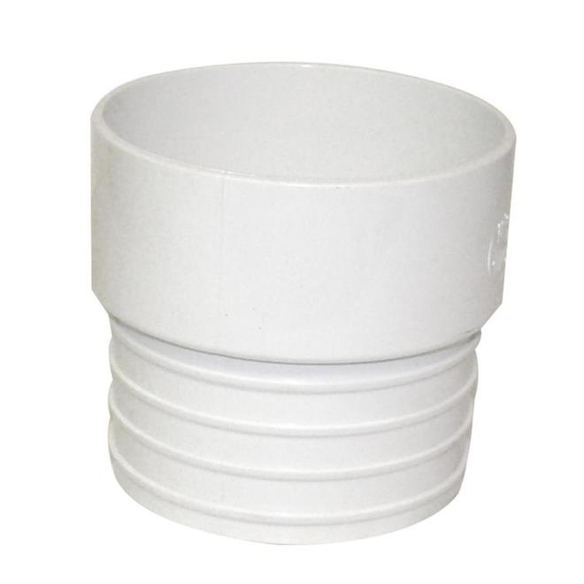 Canplas 4-in Corrugated Pipe Adapter