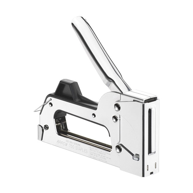 staple gun for installing insulation