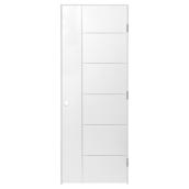 Porte intérieure Metrie, collection Berkley, âme creuse, style traditionnel, texture lisse