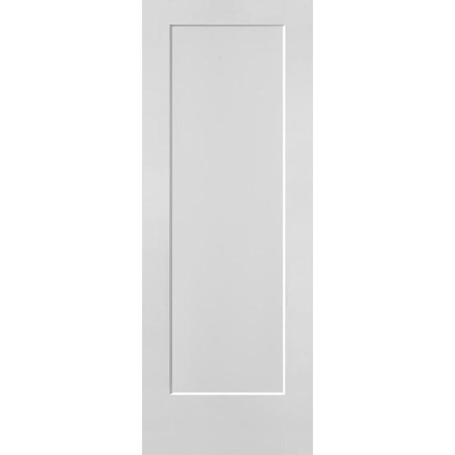 Door Slab - Smooth - Primed White - MDF - 30-in W x 80-in H Metrie