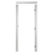 Metrie 1/2-in x 4 9/16-in x 84-in White Primed Finger-Jointed Pine Single Pre-Machined Door Frame