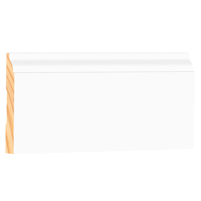 5/8-in x 4-in x 8-ft Primed MDF Casing Moulding