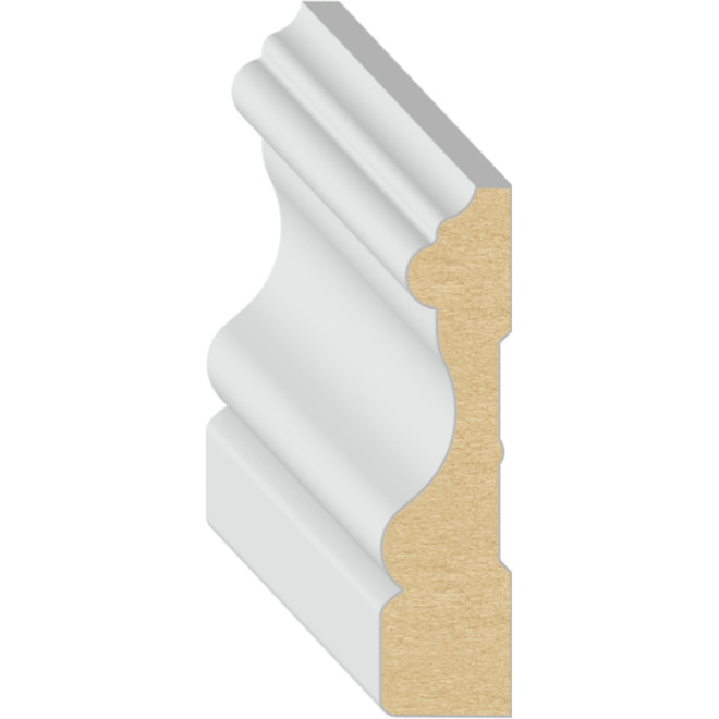 5/8-in x 2-1/2-in x 7-ft Primed MDF Casing Moulding
