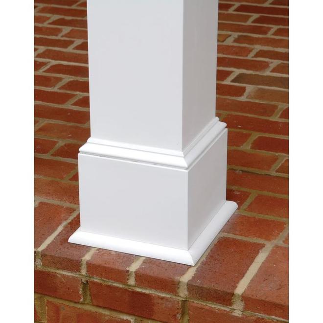 Royal Mouldings Limited 3/4-in x 5-1/2-in x 8-ft White PVC Trim Board