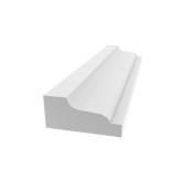 1-5/8-in x 8-ft Interior/Exterior PVC Stop Window Moulding - White