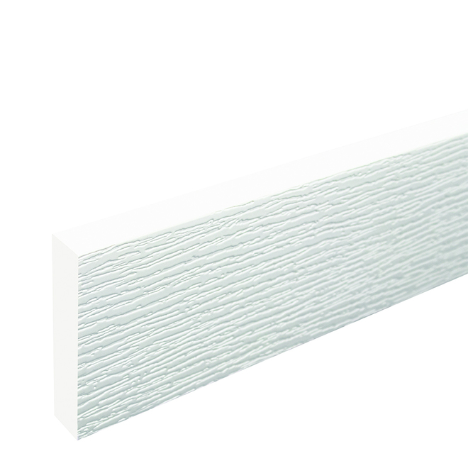 Metrie PVC Trim Board 3/4-in x 3 1/2-in x 8-ft White Oar