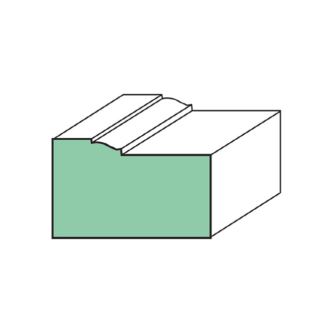 36-in x 6.6-ft Pine Primed Finger Joint Door Casing Kit