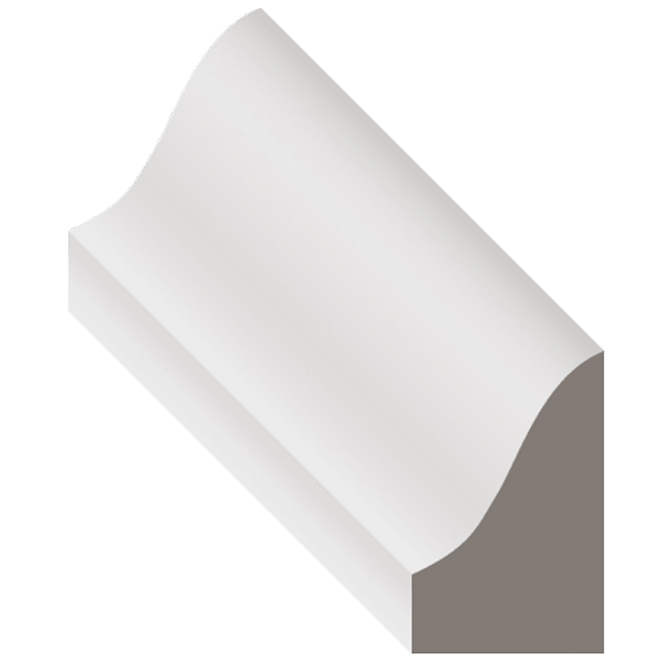 7/16-in x 11/16-in x 8-ft Unfinished Natural Pine Base Shoe Moulding (Pattern 1131)