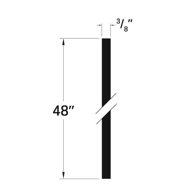 Royal Mouldings Limited 3/8-in x 4-ft x 8-ft PVC Sheet Board 2878