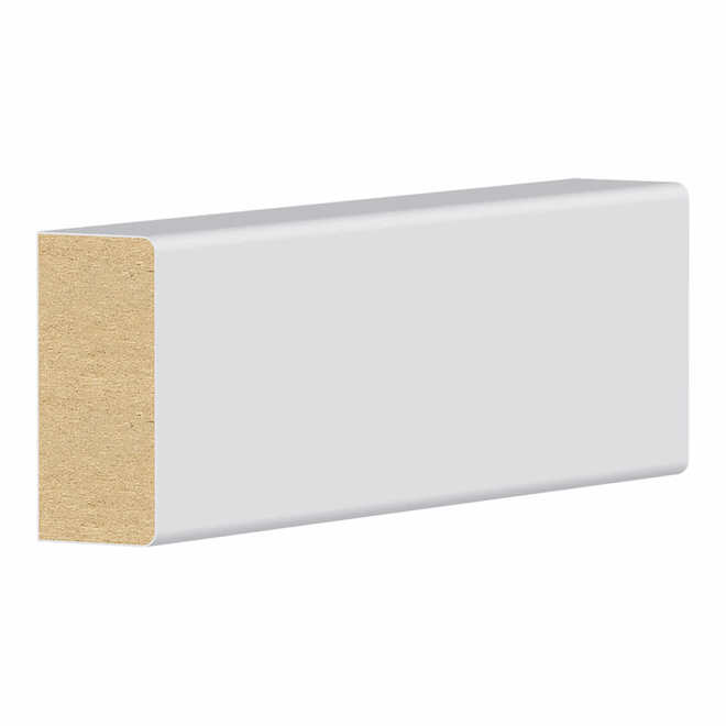 11/16-in x 1 1/2-in x 12-ft Primed MDF Appearance Board
