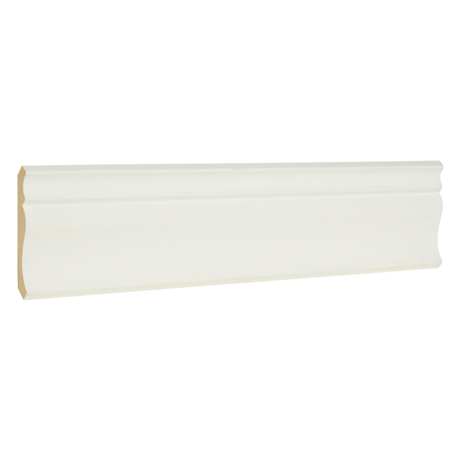 9/16-in x 4-1/4-in x 8-ft Primed MDF Crown Moulding
