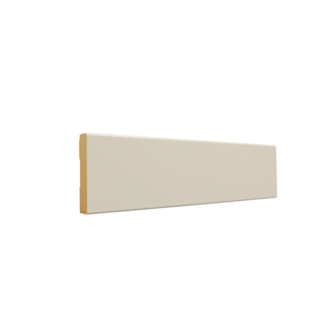 5/8 x 3 x 7-ft Polar White Painted MDF Casing Moulding