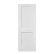 Masonite 2-Panel Door - Molded Panel - 24" x 80" - Primer