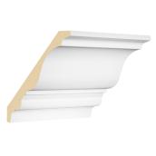 Metrie Primed MDF Crown Moulding - White - 8-ft x 6 7/16-in x 3/4-in