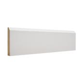 Cadrage en MDF apprêté de Metrie, fenêtres et portes, 3/4 po x 3 1/2 po x 8 pi