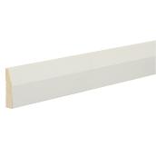 Metrie MDF Casing - Primed Finish - White - 8-ft L - Angle Style