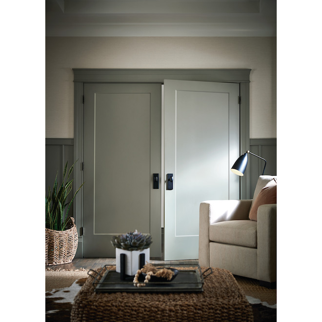 32-in x 80-in Lincoln Park Right-Hand Primed Pre-Hung Interior Door