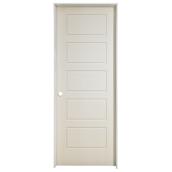 Masonite Riverside Pre-Hung Interior Door - Right-Hand Swing - 5-Panels - 32-in W x 80-in H x 1 3/8-in D