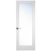 Masonite French Door - 1-Panel Full Lite Frosted Glass - MDF - 32-in W x 80-in H