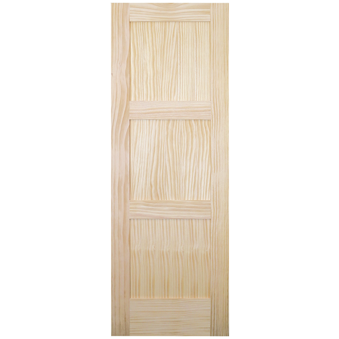 Metrie Interior Door - Classic Series - Hollow Core - Rustic Style - Natural Pine