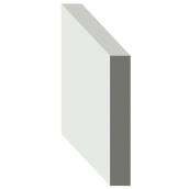 Metrie LVL Primed Moulding - 23/32'' x 2 1/2'' x 8' - White