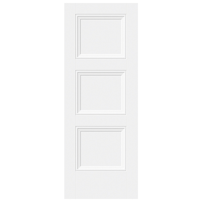 Livingston 3-Panel MDF Interior Door - 1 3/8'' x 30" x 80"