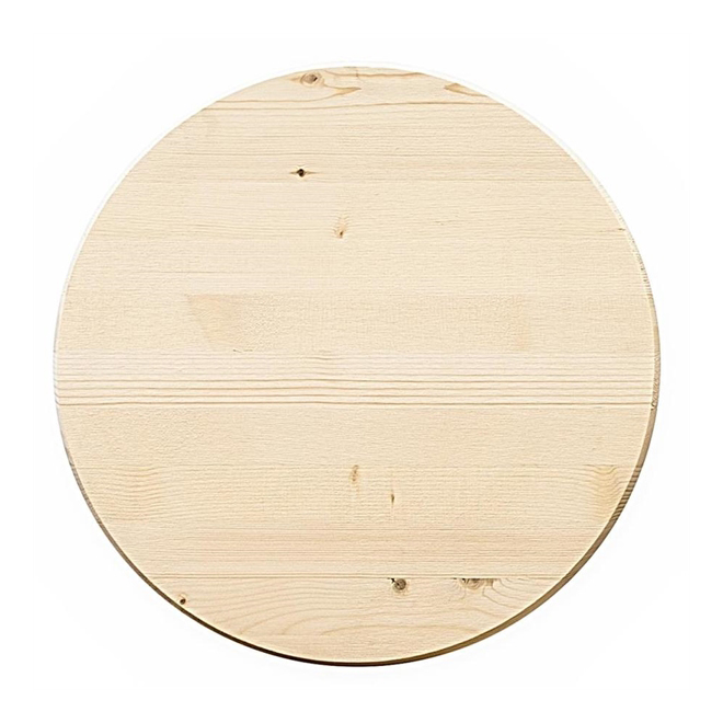 Image of Metrie | Edge Glued Round DIY Pine Board - Natural Finish - Moisture-Resistant - 18-In Dia | Rona