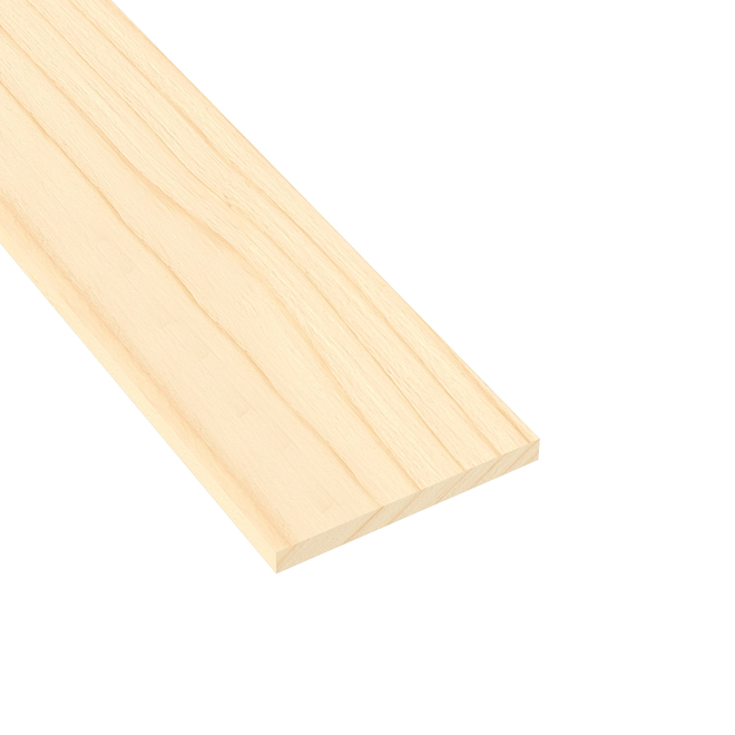 Metrie Edge-Glued Hobbyboard Panel - Spruce - 3/4-in x 10-in x 36-in - Natural Finish