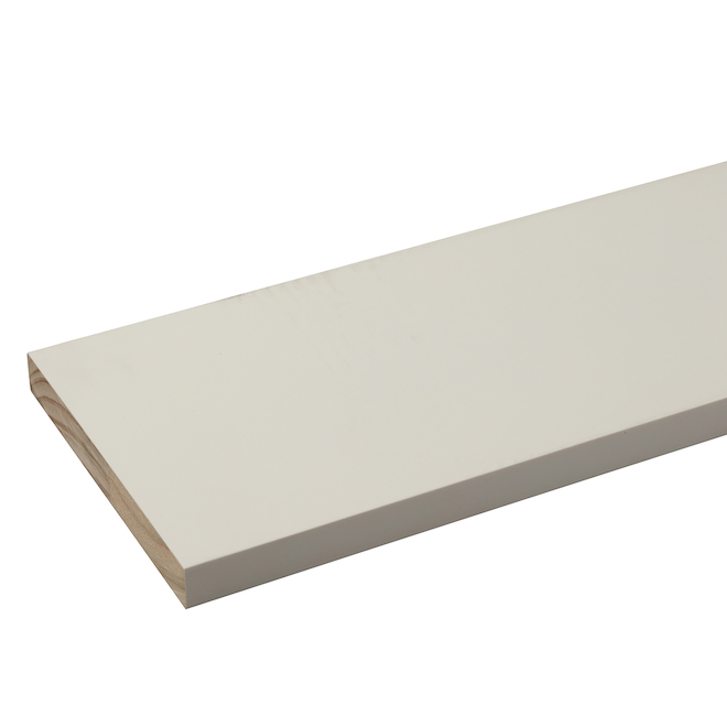 Metrie S4S Primed Whitewood 11/16-in x 5 1/2-in x 8-ft Board