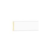 Metrie White PVC Casing 11/16 x 2 1/4-in x 8-ft