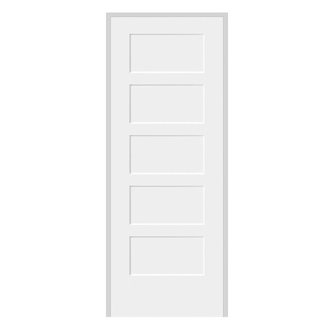 32-in x 80-in BayShore Right-Hand Primed Pre-Hung Interior Door