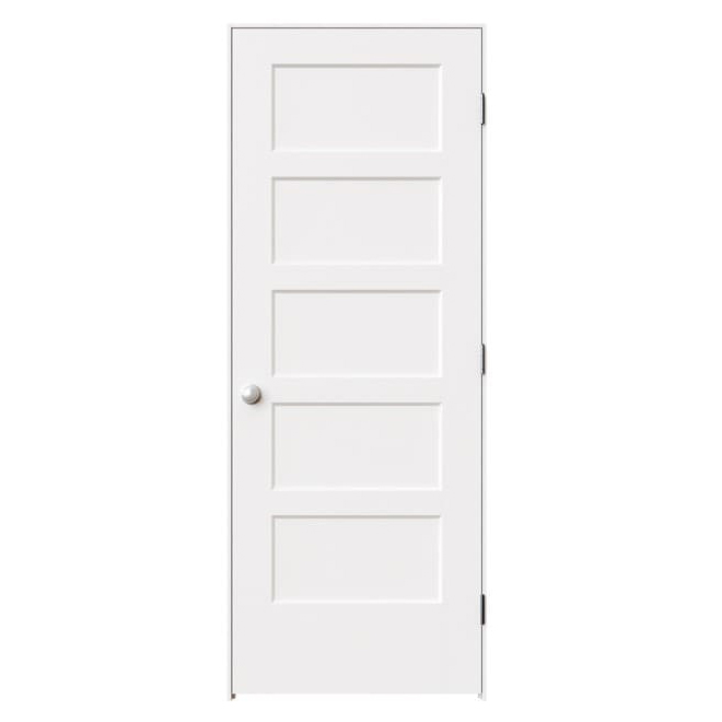 36-in x 80-in BayShore Left-Hand Primed Pre-Hung Interior Door