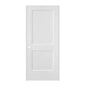 Metrie Heritage 36-in x 80-in Left-Hand Pre-Hung 2-Panel Interior Door