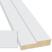 Plinthe en MDF apprêté Metrie 1/2 x 4 po x 10 pi, paquet de 8