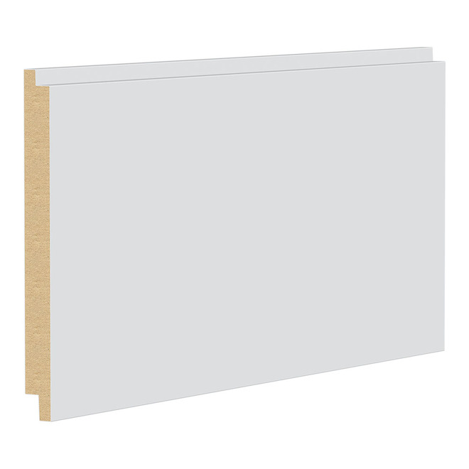 Metrie Shiplap Boards primed MDF / Pack of 4