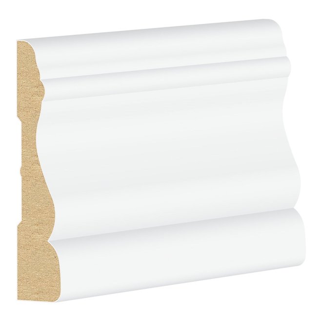 Metrie 5/8-in x 2 3/4-in x 14-ft Primed MDF Colonial Casing
