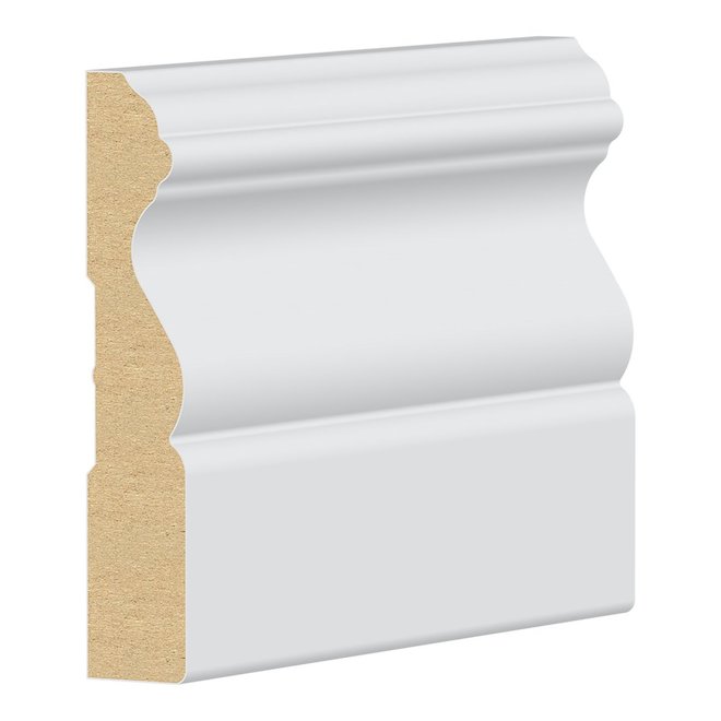 Metrie 3/4-in x 3 1/2-in x 14-ft Primed MDF Colonial Casing